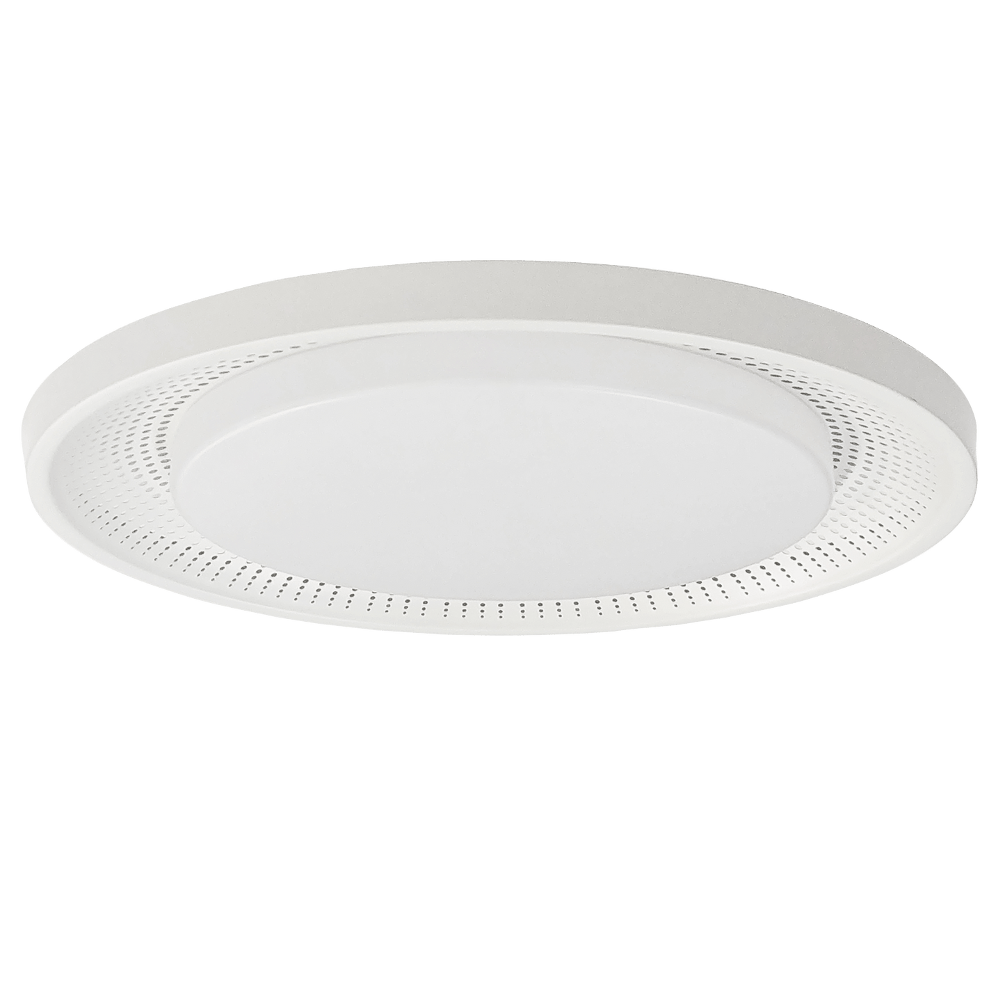 Dainolite 30W Flush Mount Matte White with White Acrylic Diffuser - Renoz