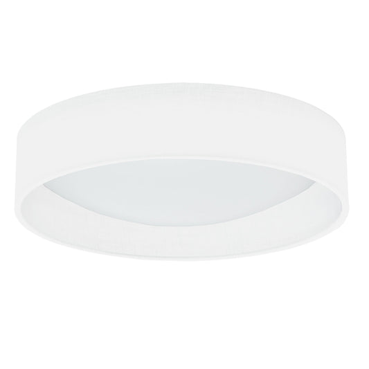 Dainolite LED Flush Mount, Satin Chrome Finish, Eggshell Shade - Renoz