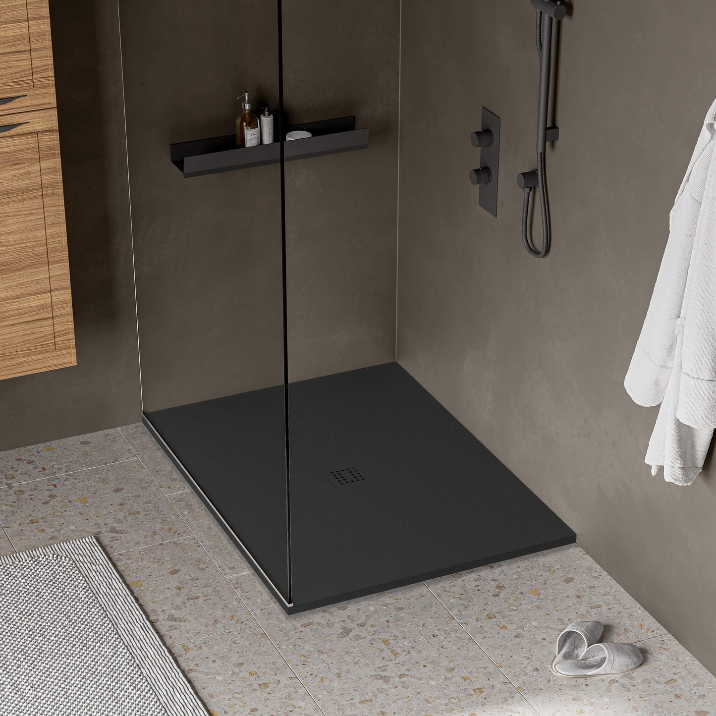 StoneTouch Waterproof Luxury Shower Base