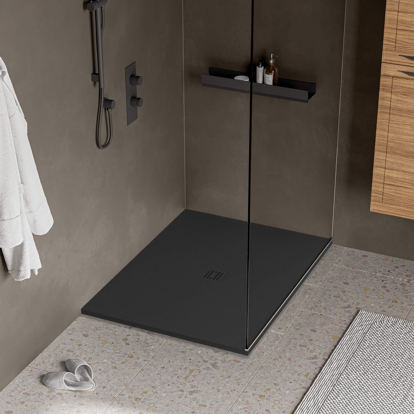 StoneTouch Waterproof Luxury Shower Base