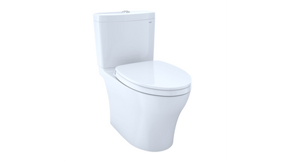 Toto Aquia IV Toilet 1.0 GPF and 0.8 GPF, Elongated Bowl UnIVersal Height (Seat Sold Separately) - Renoz