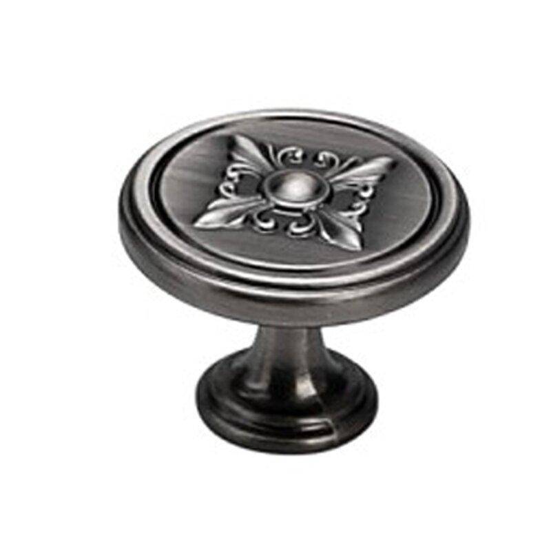 Pomelli Designs Laval Cabinet And Drawer Knob- Antique Nickel - Renoz