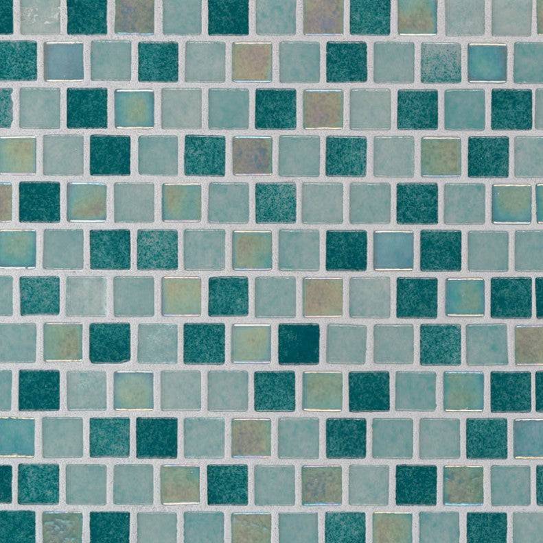 MSI Backsplash and Wall Tile Caribbean Jade Glass Tile 12" x 12" - Renoz