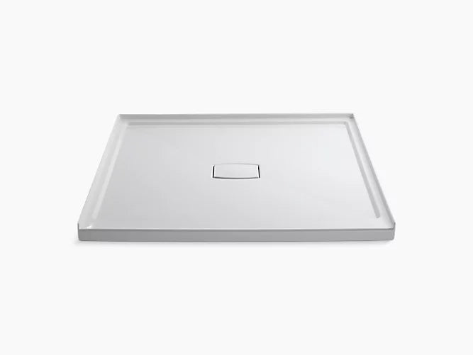 Kohler - Archer Single Threshold Center Drain Shower Base With Removable Cover 60" X 60"