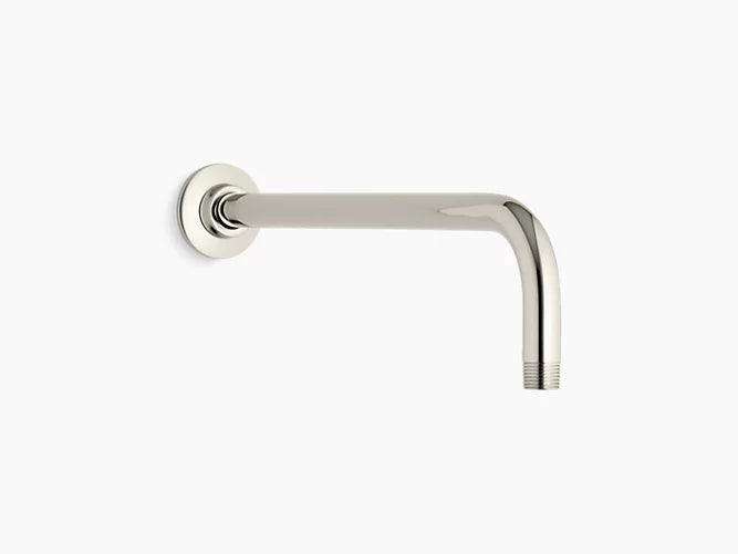 Kohler - Wall-Mount Rainhead Arm And Flange - Vibrant Polished Nickel