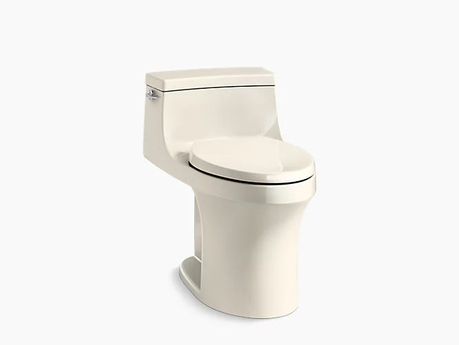 Kohler One-Piece Compact Elongated 1.28 Gpf Chair Height Toilet With Quiet-Close™ Seat