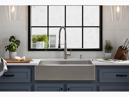 Kohler - 35-1/2" Undermount Single-Bowl Farmhouse Kitchen Sink