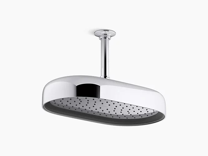 Kohler Oblong 14" Single-function Rainhead, 2.5 Gpm