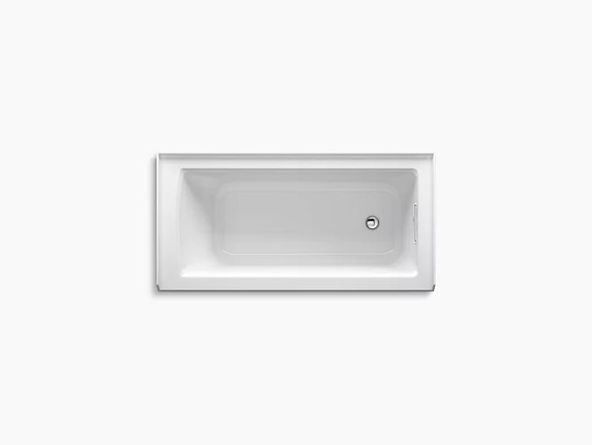 Kohler - Archer Alcove 60" X 30" Bath With Integral Flange And Right-Hand Drain - 1946-R-0