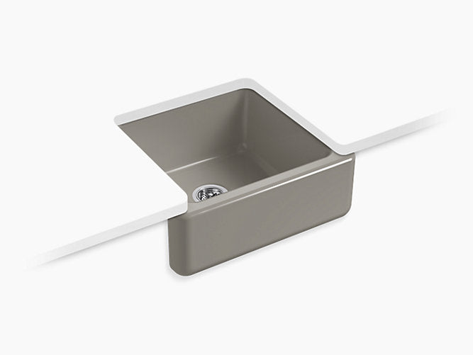 Kohler Whitehaven®23-1/2" Undermount Single-bowl Farmhouse Kitchen Sink- Cashmere