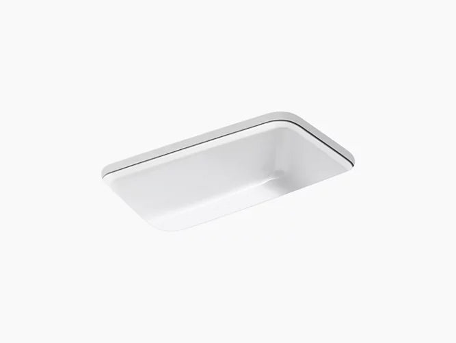 Kohler - Bakersfield Undermount Single-Bowl Kitchen Sink With 5 Faucet Holes 31" X 22" X 8-5/8"