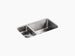 Kohler - Undertone Undermount High/Low Double-Bowl Kitchen Sink 31-1/2