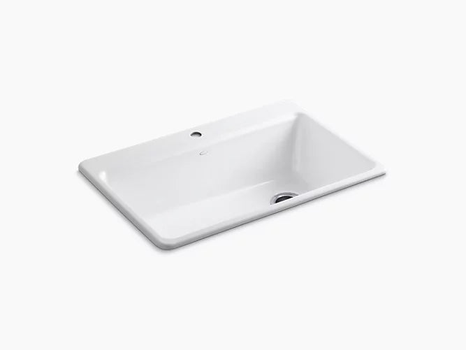 Kohler - 33" Top-Mount Single-Bowl Workstation Kitchen Sink