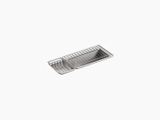 Kohler - 22" X 8-1/4" X 5-1/4" Undermount Single-Bowl Kitchen Sink, Includes Wire Basket And Rack