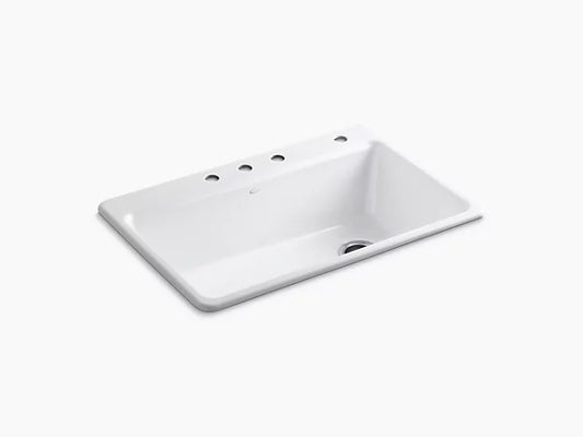 Kohler - 33" Top-Mount Single-Bowl Workstation Kitchen Sink