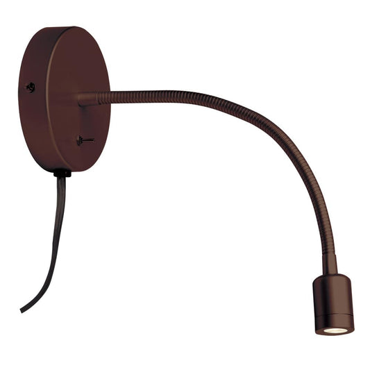 Dainolite LED Wall Lamp, Oil Brushed Bronze - Renoz