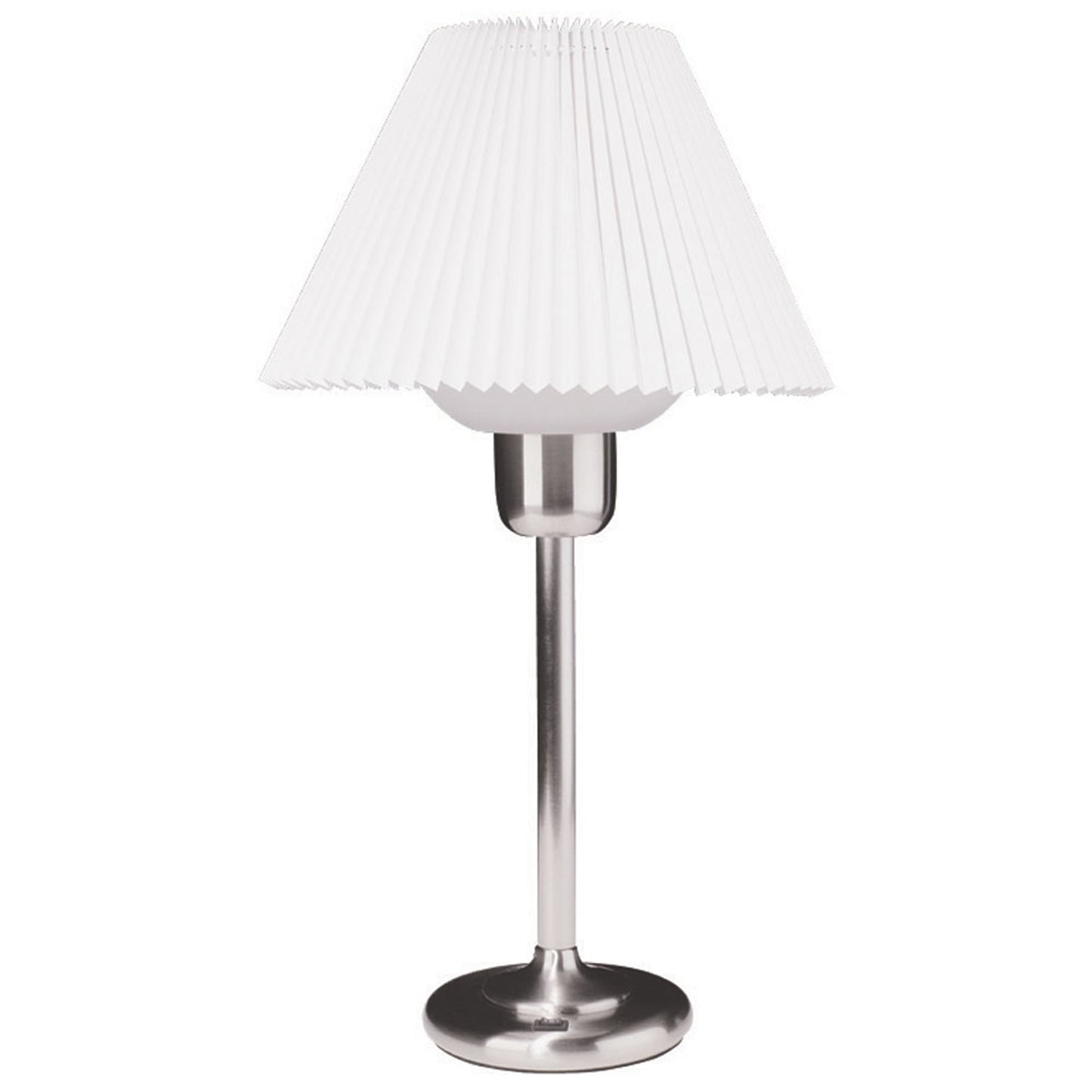 Dainolite Satin Chrome Table Lamp with 200 Watt Bulb included - Renoz