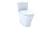 Toto Aquia IV Elongated UH Skirted Dual Flush Toilet With Seat MS646124CEMFGN