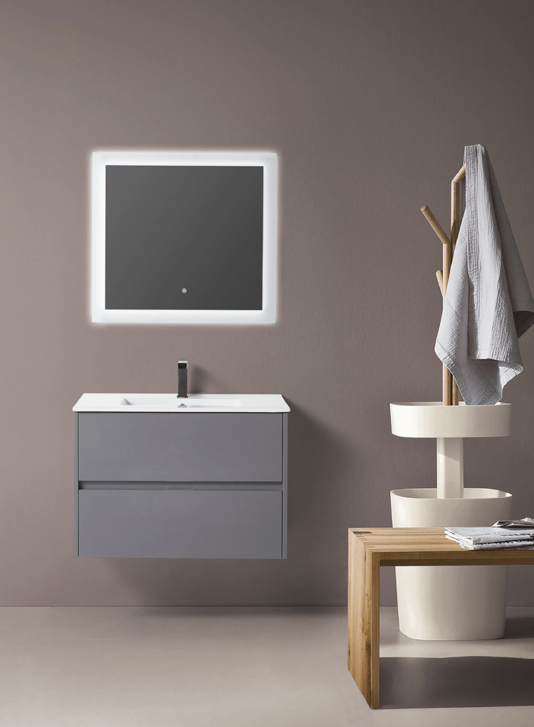 Bagno Italia Euro Reversible Linen Cabinet (Vanity Sold Separately) - Renoz