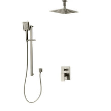 Kodaen Madison 2-Way Pressure Balanced Shower System With Sliding Bar (Shower Head + Hand Shower)