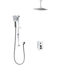 Kodaen Madison 2-Way Pressure Balanced Shower System With Sliding Bar (Shower Head + Hand Shower)