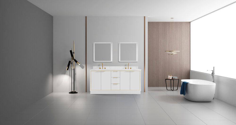 Bagno Italia Grande Collection Bathroom Vanity 72" - Renoz