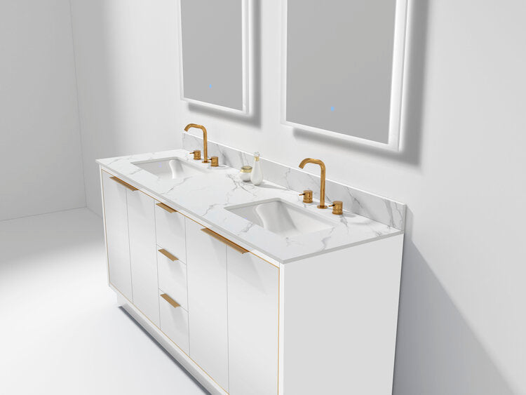 Bagno Italia Grande Collection Bathroom Vanity 72" - Renoz