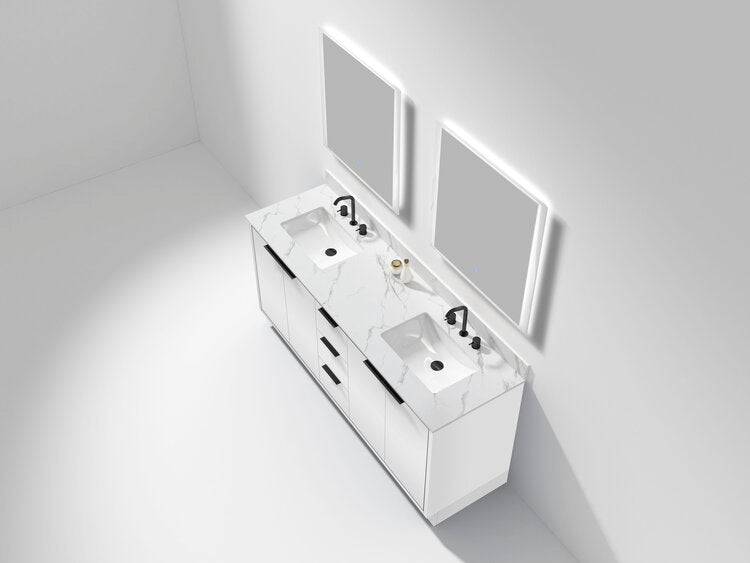 Bagno Italia Grande Collection Bathroom Vanity 72" - Renoz