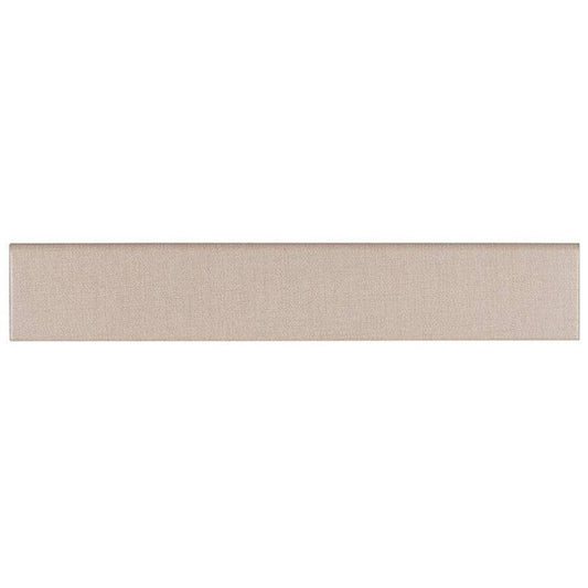 MSI Glacier Loft Bullnose Porcelain Tile Matte 3" x 18" - Renoz