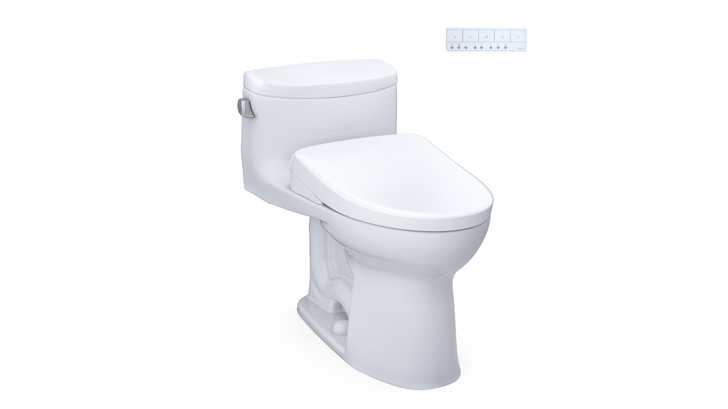 Toto Supreme II  Washlet + S7A One-piece Toilet - 1.28 GPF