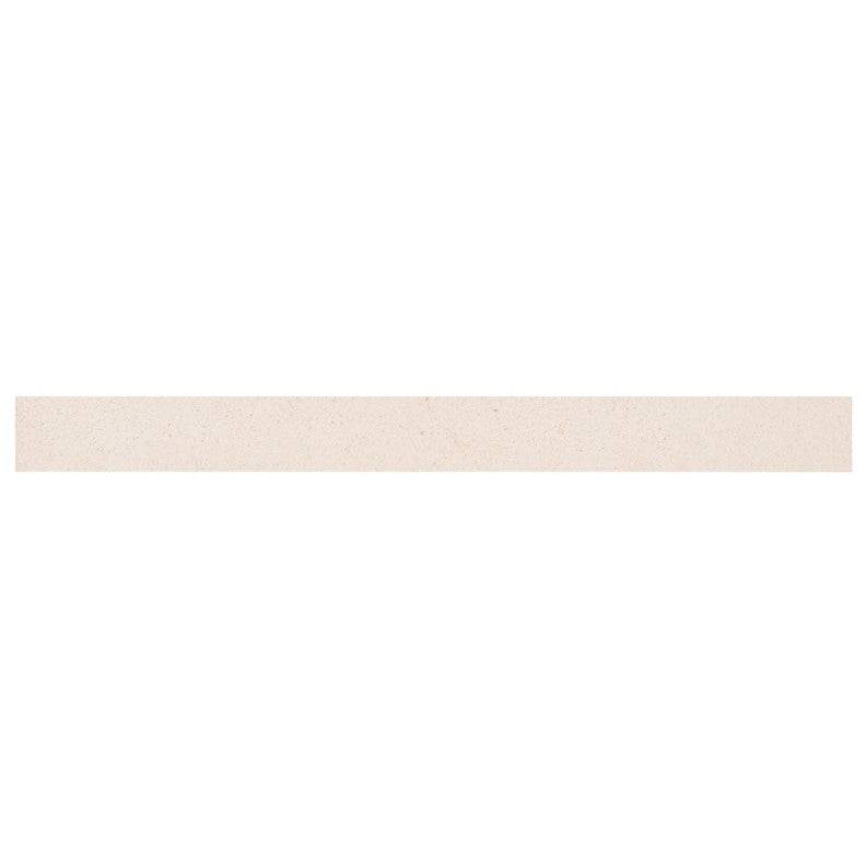 MSI Livingstyle Cream Bullnose Porcelain Tile Matte 2" x 24" - Renoz