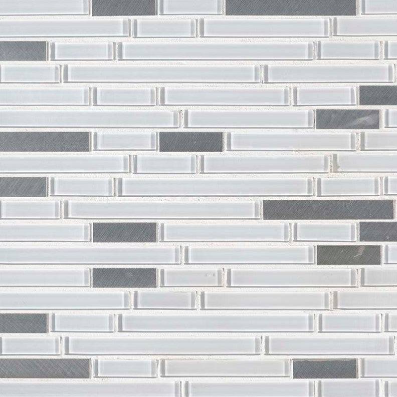 MSI Backsplash and Wall Tile Lucid Sky Interlocking 12" x 12" 4mm - Renoz