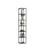 Kube Bath Kube 47” High Wall Mount Metal Shelf Unit – Black