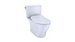 Toto Nexus 1G Two Piece Toilet, 1.0 GPF, Elongated Bowl Slim Seat - Renoz