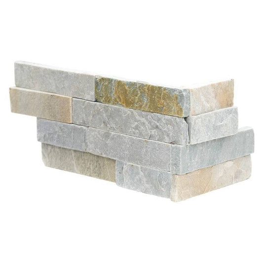 MSI Hardscaping Malibu Gold Stacked Stone Edge Panel 6" x 18" - Renoz