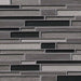 MSI Backsplash and Wall Tile Metro Gris Blend Interlocking Porcelain Glass Tile 12