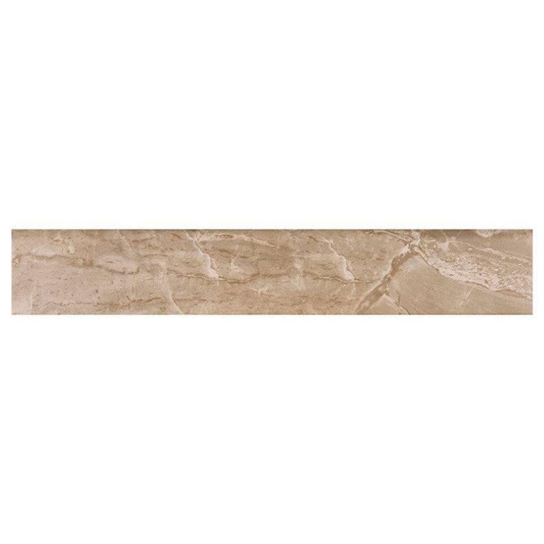 MSI Onyx Sand Porcelain Bullnose Tile Matte 3" x 18" - Renoz