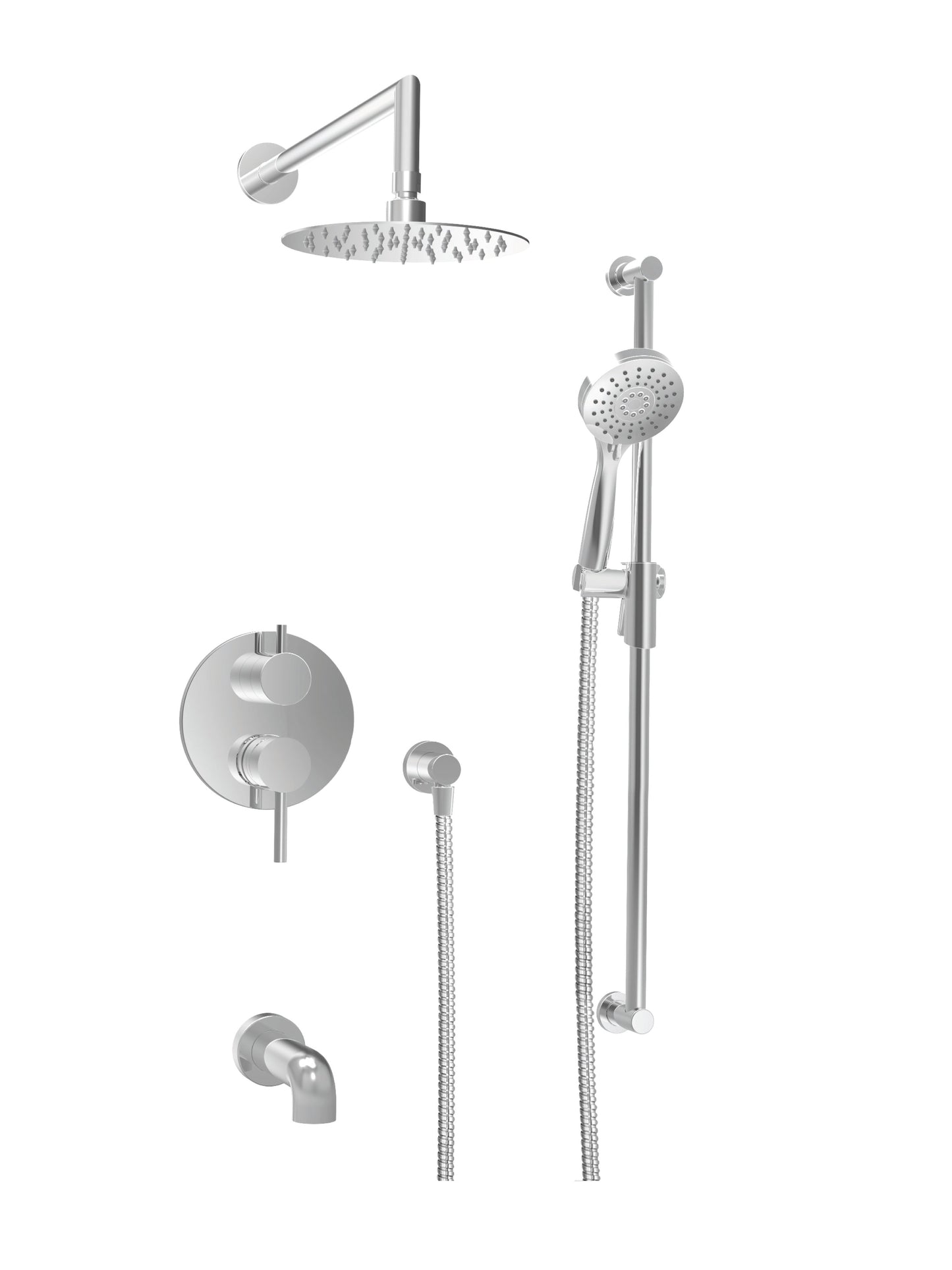 Baril Complete Pressure Balanced Shower Kit (ZIP B66 2915)