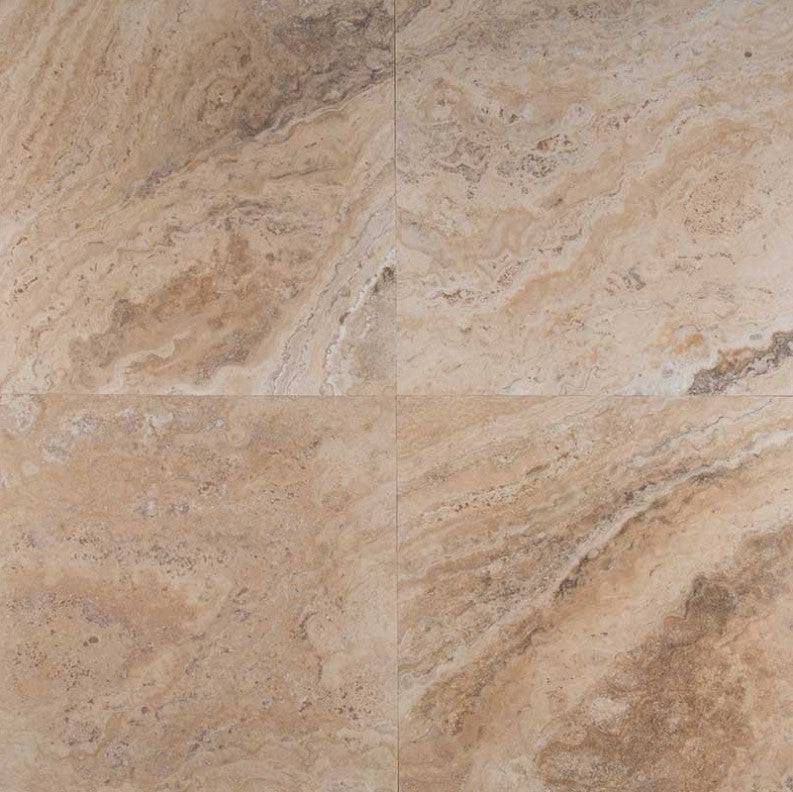 MSI Philadelphia Travertine Tile 18" x 18" - Renoz