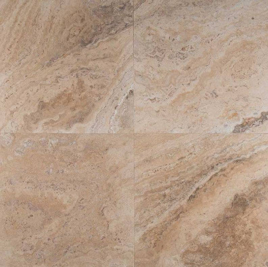 MSI Philadelphia Travertine Tile 18" x 18" - Renoz