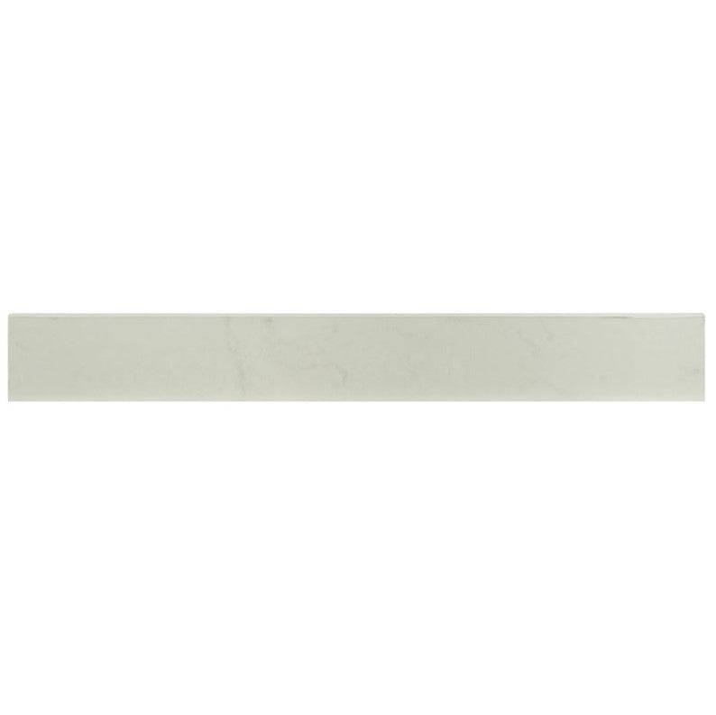 MSI Praia Carrara Bullnose Porcelain Tile Matte 3" x 24" - Renoz