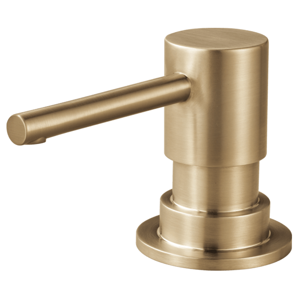 Brizo Solna Soap/Lotion Dispenser In Lux Gold Finish - Renoz