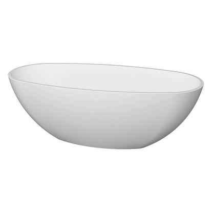 Slik Portfolio Bath Logan Slikcast Glossy White 61.44" x 29.44" x 20.5" - Renoz