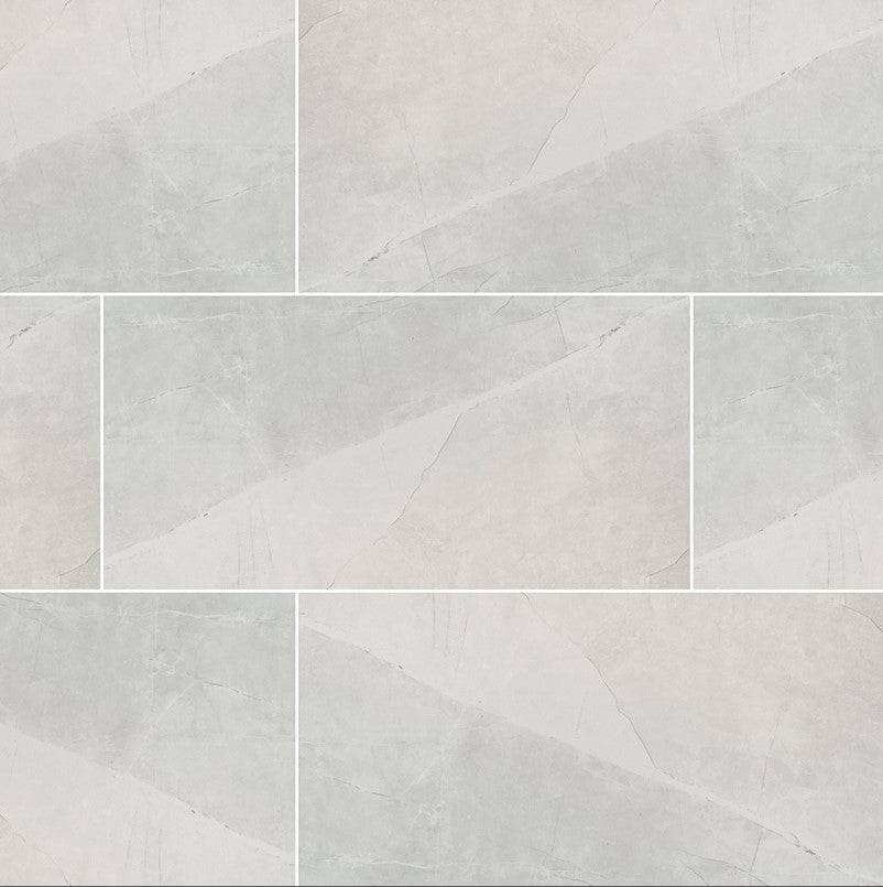 MSI Sande Ivory Porcelain Tile 12" x 24" Polished - Renoz