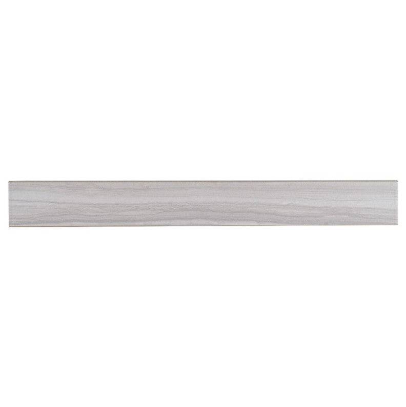 MSI Sophie Gray Bullnose Porcelain Tile Matte 3" x 24" - Renoz