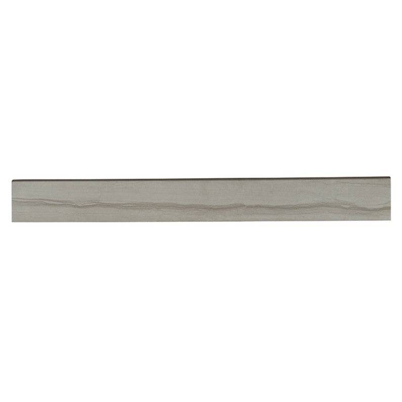 MSI Sophie White Bullnose Porcelain Tile Matte 3" x 24" - Renoz