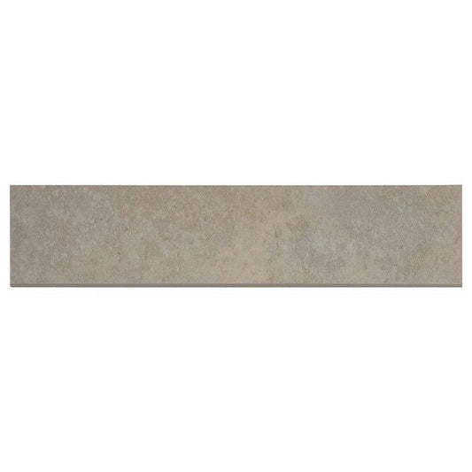 MSI Tempest Gray Bullnose Ceramic Tile Matte 3" x 13" - Renoz