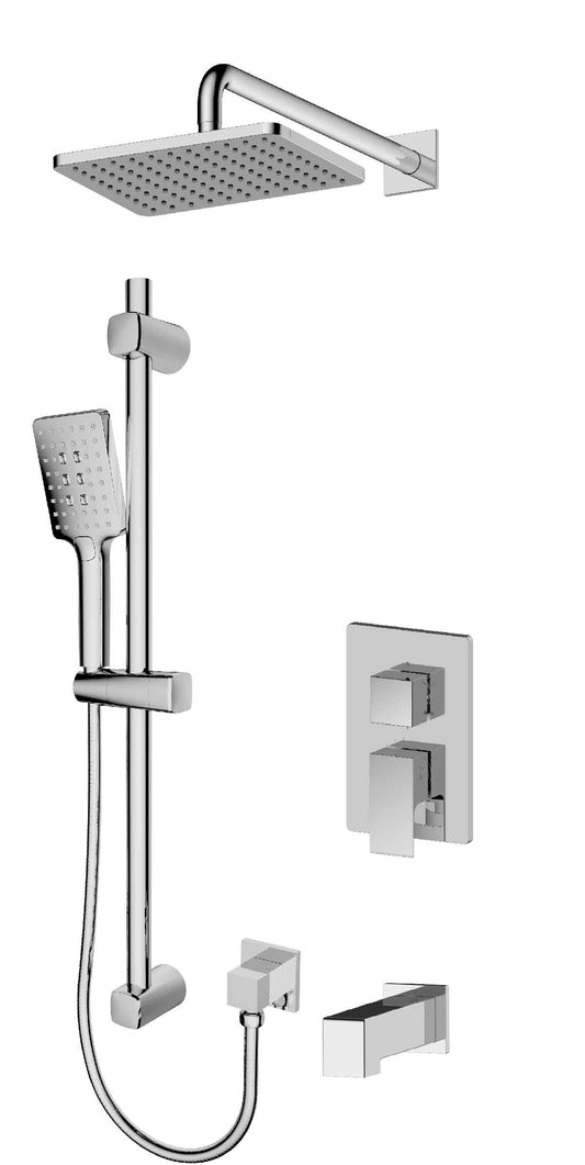 Tenzo - Kalissa 3-Functions Pressure Balanced Shower Kit KAPB23-1131