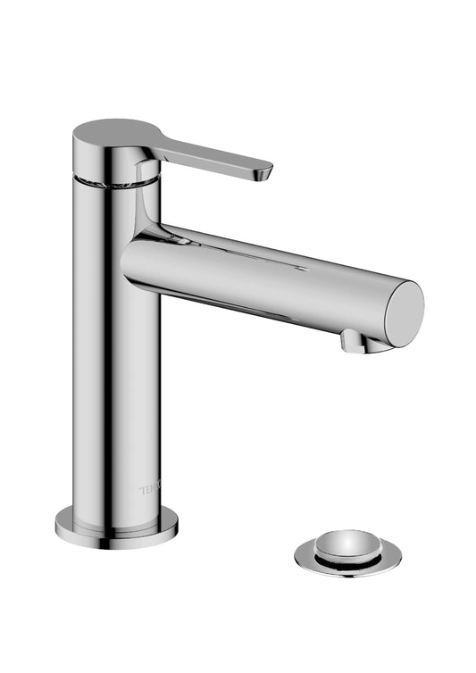 Tenzo - Mylo Single Hole Lavatory Faucet Chrome With Drain (Overflow)