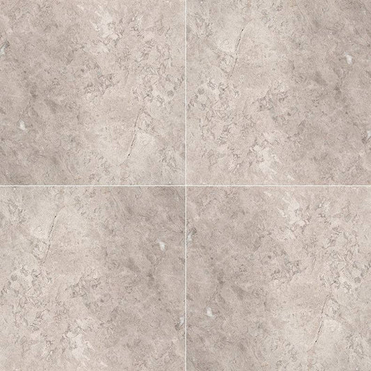 MSI Backsplash and Wall Tile Tundra Gray Polished Marble Tile 18" x 18" - Renoz